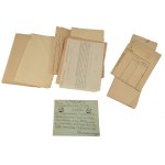 cca 1900-1960 Rózsahegyi Kálmán (1873-1961) színész, színészpedagógus és felesége, Hevesi Angéla családi fotó- és irathagyatéka, közte a család zsidótörvények alóli mentességével kapcsolatos iratok (1944-es belügyminiszteri rendelet, ügyvédi levél félvér
