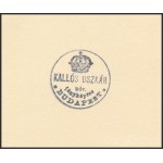 1932 Habsburg-Tescheni Frigyes főherceg (1856-1936) saját kezű dedikációjával ellátott fotója (Erzherzog Friedrich, Weihnachten 1932). A képen katonai egyenruhában látható, számos kitüntetéssel (közte az Aranygyapjas rend, a katonai Mária Terézia-rend nag