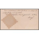 1887 Bp., Baross Gábor közmunkaügyi és közlekedési miniszter által aláírt kinevezés