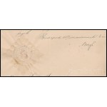 1887 Baross Gábor (1848-1892) közmunka és közlekedésügyi miniszter autográf aláírása miniszteri tanácsosi szóló kinevezésen