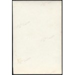 cca 1935 Kinszki Imre (1901-1945) budapesti fotóművész hagyatékából, jelzés nélküli vintage fotó (Rakpart a pesti oldalon), 9x6 cm