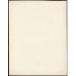1936 Kinszki Imre (1901-1945) budapesti fotóművész hagyatékából, jelzés nélküli vintage fotóművészeti alkotás (Dunai strandon), 17x13,2 cm
