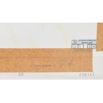 Szamosvári József: Vidám feszültség. Vintage fotóművészeti alkotás. Jelzett. Kiállítási címkével. 40x29 cm Paszpartuban