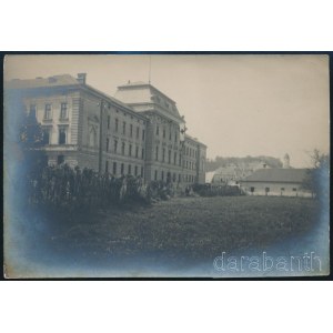1916 Hadikórház Ljubljanában, Szlovéniában, hátoldalon feliratozva, szép állapotban, 11,5×16,5 cm