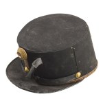 Tiszti társasági sapka (Babmérő). Horthy-kor. Ca 1930. Kotrás János egyenruhakészítő. Jelzett. M:56. Officer