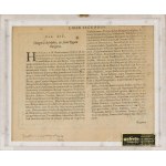 cca XVII. sz. [Magyarország térképe] Hungaria. 336. Comment. Rerum Germ., rézmetszert, papír, jelzés nélkül, modern üvegezett fa keretben, kis foltokkal, 13,5x19 cm, keret: 19x24 cm. In: Jan Janssonius (1588-1664) Atlas Minor c. munkájának több kiadás