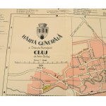 1931 "Harta generală a Orasului Municipal Cluj" - Kolozsvár hivatalos és részletes várostérképe, 1931. Tervezte: Petru Bortes. Lépték: 1:10.000. Készítette a két világháború közötti korszak neves kolozsvári műhelye, a "Lito Schildkraut" litográfiai intéze
