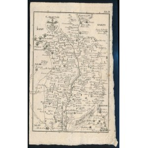1804 Czetter Sámuel (1765-1829 k.): Abaújvár vármegye térképe. C[omitatus] Abaújvár In: [Korabinszky János Mátyás]: Korabinsky, Johann Matthias: Atlas Regni Hungariae Portatilis XLII. Bécs, 1804. Schaumburg und Compagnie, rézmetszet,10,5×16,5 cm.