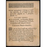 1747 [Gyalogi János (1686-1761)] P. Gyalogi János: Halotti praedikatzio mellyet a