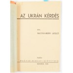 Bereghy Albert: Hogyan szakadt el a Ruthénföld? (Különlenyomat a Nemzeti Élet 38. 39. és 40. számából.) Bp., 1927, Nemzeti Élet, 16 p. Kiadói papírkötés, a borítón kis szakadásokkal, egy lapon ceruzás aláhúzással és bejegyzéssel (11. o.) + Balogh-Beéry Lá