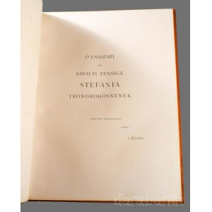 Fouqué, [Friedrich Heinrich Karl] de la Motte: Undine. Rege. Irta: De la Motte Fouqué. Ford.: Ábrányi Emil és ifj. Ábrányi Kornél. Hoeppner Gyula kilencz szinrajzával. Bp., [1885.], Grill Károly, 1 (díszcímlap, feliratos hártyapapírral védett színes kőnyo