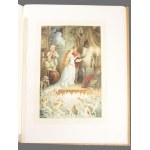 Fouqué, [Friedrich Heinrich Karl] de la Motte: Undine. Rege. Irta: De la Motte Fouqué. Ford.: Ábrányi Emil és ifj. Ábrányi Kornél. Hoeppner Gyula kilencz szinrajzával. Bp., [1885.], Grill Károly, 1 (díszcímlap, feliratos hártyapapírral védett színes kőnyo