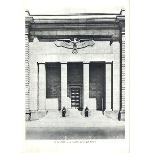 Balás-Piry László: Hitler művészei. Budapest, [1943]. Stádium Sajtóvállalat Rt. (ny.) 141 + [3] p. + 56 t. (kétoldalas). Egyetlen kiadás. Balás-Piry László (1908-1993) képzőművészeti monográfiája a monumentalitásra törő nemzetiszocialista építészet, szobr