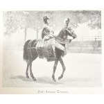 Lovagjáték a Hunyadiak korából. A Klotild szeretetház javára tartják a Tattersallban 1902. május 16-án és 17-én. DEDIKÁLT: Nemes Mihály (1866-1945) festő, illusztrátor, a lovagjáték történeti festőművészének DEDIKÁCIÓJÁVAL! Az én kedves Miklós öcsémnek, 