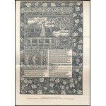 Czakó Elemér: A könyvnyomtatás és könyvdíszítés iparművészete. A szerző, Czakó Elemér (1876-1945) könyvkiadó és iparművészeti szakíró által DEDIKÁLT példány. Bp., 1902, Athenaeum, 72 p.+3 (az egyik kihajtható) t. Gazdag képanyaggal illusztrált. Papírkötés