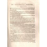 [Not in VD16] Fagel, Frans: De ventriculi natura, et affectibus. Theses inaugurales: A Francisco Fagelio Brugensi Flandrio, in Celeberrimo Basiliensium Gymnasium Doctorum, bonorumque examini propositae. [Bázel] Basileae, 1578. Excudebat Leonardus Ostenius