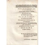 [Not in VD17] Rubinus, Johannes: Hanc Jatrographiam jussu, authoritate, et decreto, magnifici, excellentissimi & amplissimi Conventus Medici in Alma celebri & perantique Rauracorum Universitate. Pro summis in Arte Medica honoribus, insignibus ac privilegi
