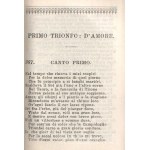 Petrarca, Francesco: Le rime di Francesco Petrarca. [Miniatűr kiadás.] Firenze, 1900. Editore G. Barbera. 1 t. (címkép) + [2] + V + [1] + 379 + [1] p. Miniatűr kötet, mérete: 62x45 mm. Egyetlen miniatűr kiadás. Bibliapapírra készült bibliofil kötetünk Fra