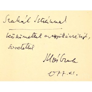 Illyés Gyula: Itt élned kell. I-II. köt. A szerző, Illyés Gyula (1902-1983) költő, író műfordító által DEDIKÁLT példány! Illyés Gyula munkái. Bp.,1976 ,Szépirodalmi, 819+1 p.; 667+1 p. 1. kiadás. Borsos Miklós rajzaival illusztrált. Kiadói egészvászon-köt