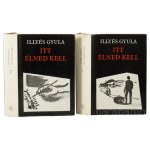 Illyés Gyula: Itt élned kell. I-II. köt. A szerző, Illyés Gyula (1902-1983) költő, író műfordító által DEDIKÁLT példány! Illyés Gyula munkái. Bp.,1976 ,Szépirodalmi, 819+1 p.; 667+1 p. 1. kiadás. Borsos Miklós rajzaival illusztrált. Kiadói egészvászon-köt