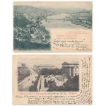 20 db RÉGI 1898-1920-as budapesti képeslap / 20 pre-1945 Budapest postcards from 1898-1920
