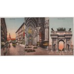 Milano, Milan; - 10 db régi szép állapotú postatiszta város képeslap / 10 pre-1945 unused town-view postcards in good condition