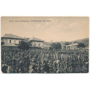 1931 Ábrahámhegy (Tapolca), Szent Imre kollégium üdülőtelepe, szőlőhegy. Kálmán fényképész (EB)