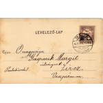 1902 Baja, Lőkert. Jelige: Polgár, légy hazavéd, e szép célt érni tanuld itt! Wagner Antal kiadása