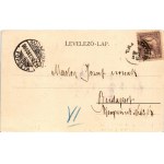 1900 Balatonalmádi, fürdőtelep, látkép. Schmidt Edgar kiadása (EK)