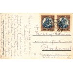 1923 Balatonboglár, vasútállomás. Hangya kiadása 5378. (fa)