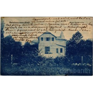 1922 Balatonszemes, Merei Vajda villa (EB)