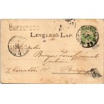 1907 Berzence, Somogy-Berzencze; Templom a Főtérről. Pichler Gusztáv kiadása (EK)