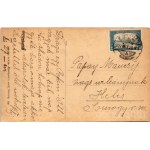 1922 Bonyhád, Zárda utca, Római katolikus polgári leányiskola, üzletek. Reining János temetkezési vállalat kiadása (EK)