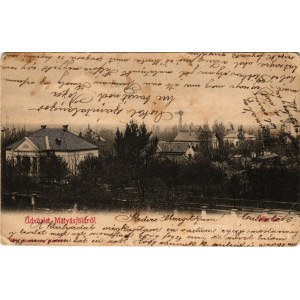 1905 Budapest XVI. Mátyásföld, Villa sor (EB)