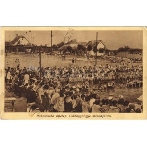 1942 Budapest XVII. Rákoscsaba-Újtelep, Csabagyöngye strandfürdő