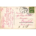 1908 Cegléd, utcakép, járókelők. photo (EK)
