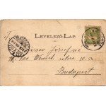 1903 Kisvárda, Kézler ügyvéd háza. Szabó Endre kiadása (EK)