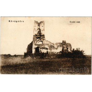 Kővágóőrs-Révfülöp, Kővágóőrs; Az ecséri templomrom. Hangya szövetkezet kiadása (fa)