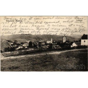 1923 Mád, látkép, zsinagóga (EK)