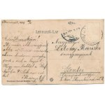 1909 Mezőcsát, Református templom, Izraelita templom, zsinagóga, Római katolikus templom. Friedmann Herman kiadása (r)