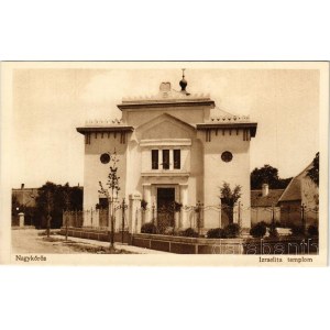 Nagykőrös, Izraelita templom, zsinagóga. Németh Sándor kiadása / synagogue (EK)