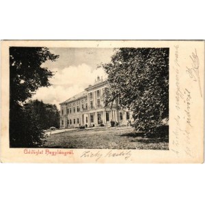 1904 Nagyláng (Soponya), Gróf Zichy kastély (EK)