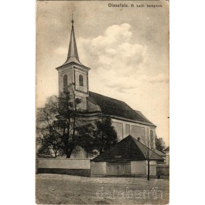 1929 Olaszfalu, Római katolikus templom. Istenes József kiadása (Rb)