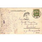 1906 Pécel, vasútállomás, gőzmozdony, vonat