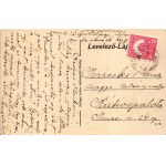 Szakony, utca részlet, Evangélikus templom, Szabó Samu háza (Alsószakony). Szilágyi Arthur műterméből (Rb)