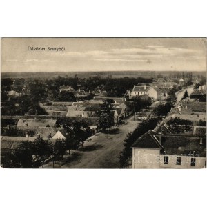 1927 Szany, látkép (EK)