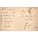 1942 Szarvas, római katolikus templom, Árpád szálloda. Tulok Jenő kiadása (EK)