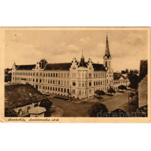 1938 Szombathely, Szent Domonkos zárda, Jesztl Antal vendéglője, étterem (EK)