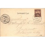1901 Vác, Constantin (Konstantin) tér, piac, templom. Beck Iván kiadása (EK)