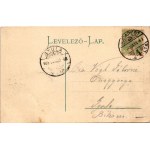 1905 Visegrád, Salamon torony. Zoller József kiadása (EK)